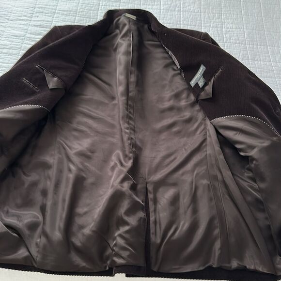 Vintage Banana Republic Corduroy Blazer 44S Brown Made in Turkey Ivy Preppy Y2K - Picture 8 of 14